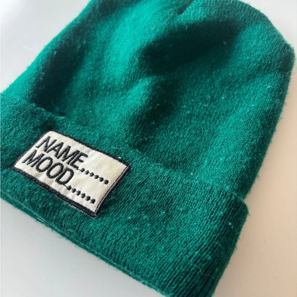 Zara Dark Green Beanie Hat